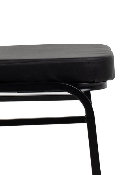 King Home Krzesło bankietowe / konferencyjne HEBE czarne