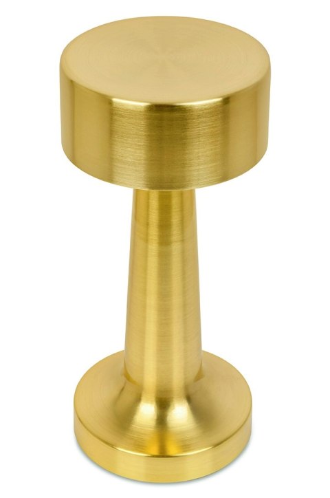 King Home Lampa biurkowa LEE złota - wbudowana bateria, LED