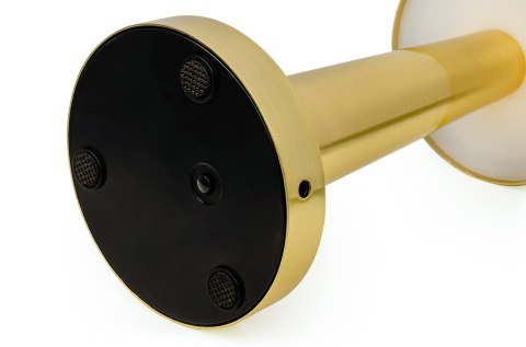 King Home Lampa biurkowa LEE złota - wbudowana bateria, LED
