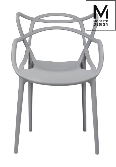 Modesto Design MODESTO krzesło HILO szare - polipropylen