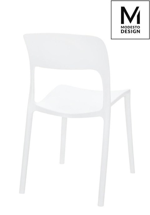 Modesto Design MODESTO krzesło ZING białe - polipropylen