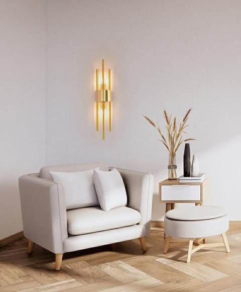 Moosee MOOSEE lampa ścienna AMANDA złota