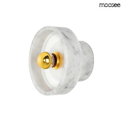 Moosee MOOSEE lampa ścienna ARCO biała