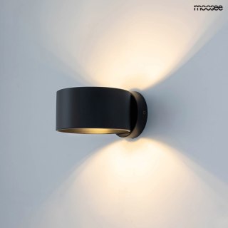 Moosee MOOSEE lampa ścienna ARRO czarna
