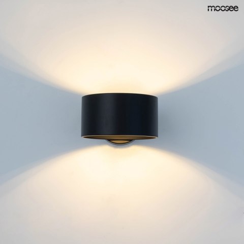 Moosee MOOSEE lampa ścienna ARRO czarna
