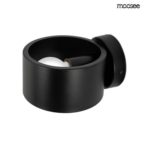 Moosee MOOSEE lampa ścienna ARRO czarna