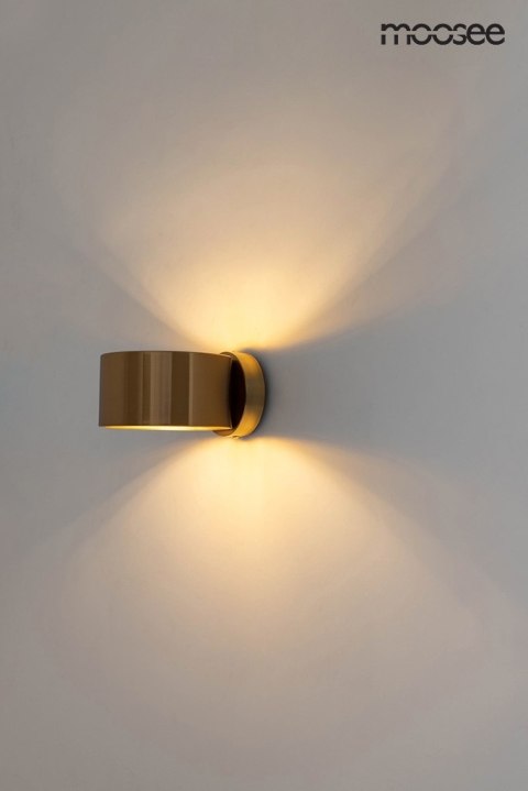 Moosee MOOSEE lampa ścienna ARRO złota
