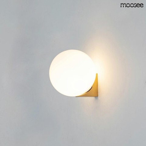Moosee MOOSEE lampa ścienna BOLL złota