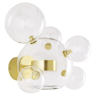 Moosee MOOSEE lampa ścienna CAPRI WALL 6 złota