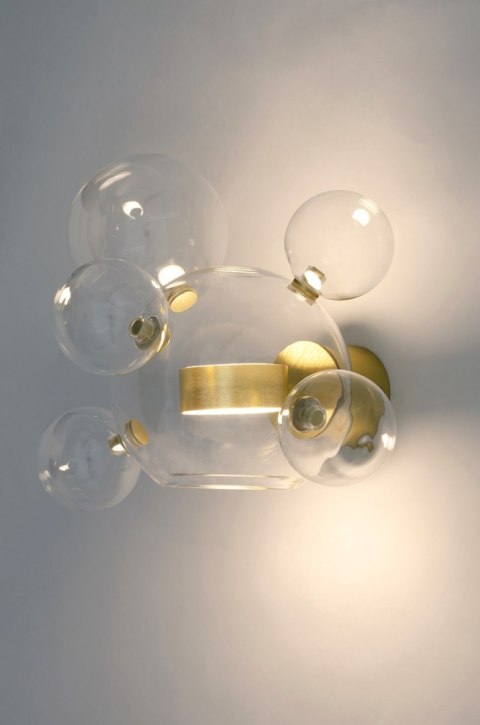 Moosee MOOSEE lampa ścienna CAPRI WALL 6 złota