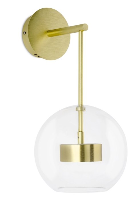 Moosee MOOSEE lampa ścienna CAPRI WALL złota