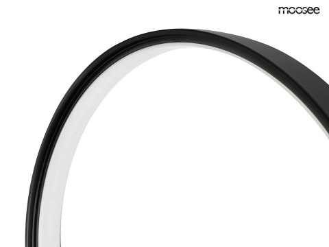Moosee MOOSEE lampa ścienna CIRCLE WALL czarna