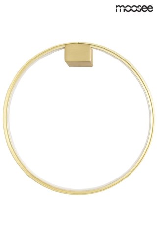 Moosee MOOSEE lampa ścienna CIRCLE WALL złota