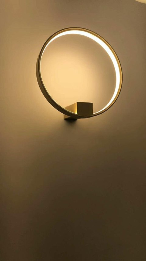 Moosee MOOSEE lampa ścienna CIRCLE WALL złota