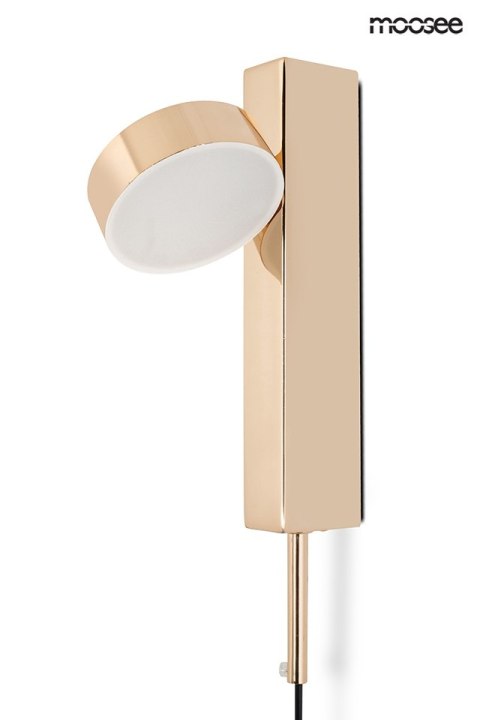 Moosee MOOSEE lampa ścienna CLARID GOLD złota