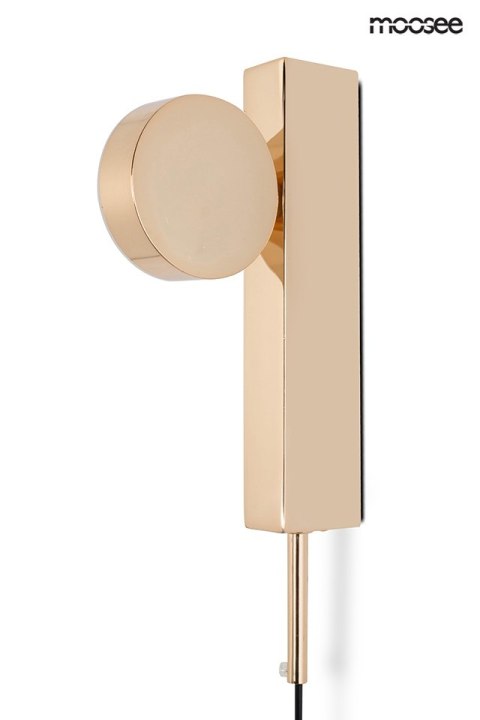 Moosee MOOSEE lampa ścienna CLARID GOLD złota