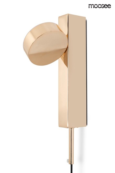 Moosee MOOSEE lampa ścienna CLARID GOLD złota
