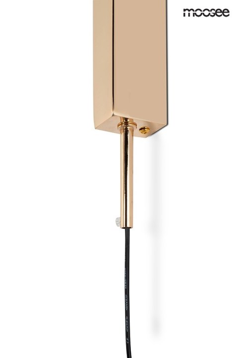 Moosee MOOSEE lampa ścienna CLARID GOLD złota