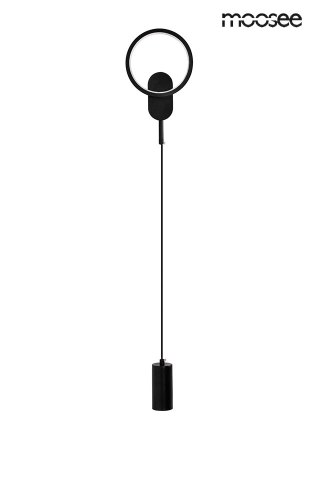 Moosee MOOSEE lampa ścienna COMO czarna