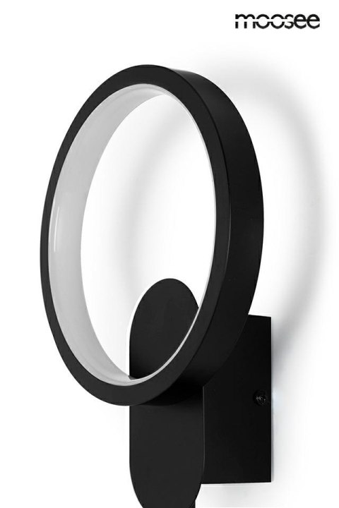 Moosee MOOSEE lampa ścienna COMO czarna