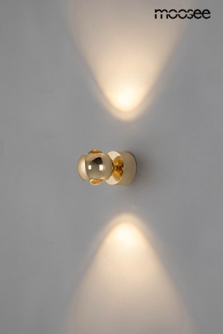 Moosee MOOSEE lampa ścienna EOS złoty