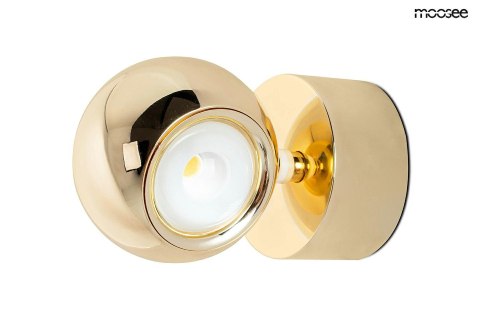 Moosee MOOSEE lampa ścienna EOS złoty