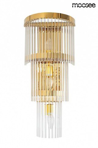 Moosee MOOSEE lampa ścienna ESTRO złota