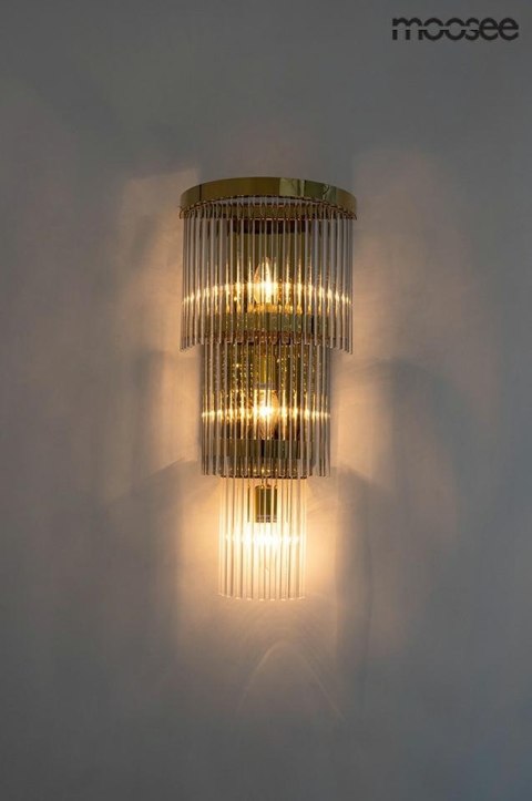 Moosee MOOSEE lampa ścienna ESTRO złota