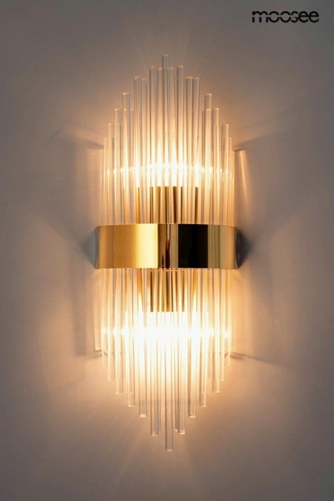 Moosee MOOSEE lampa ścienna FLORENS M złota