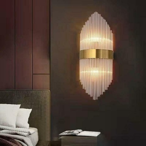 Moosee MOOSEE lampa ścienna FLORENS M złota
