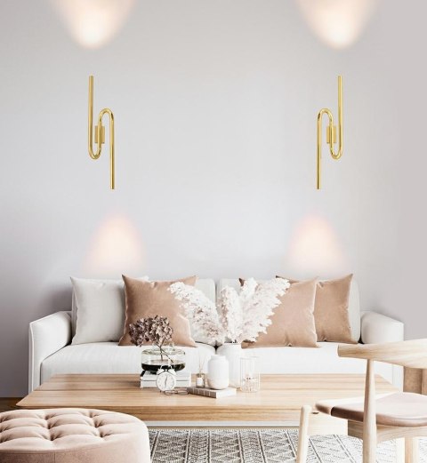 Moosee MOOSEE lampa ścienna MACAROON złota