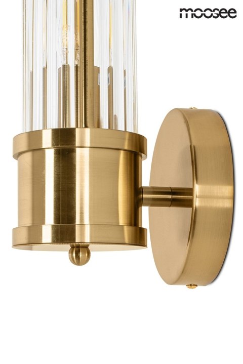 Moosee MOOSEE lampa ścienna PILAR złota
