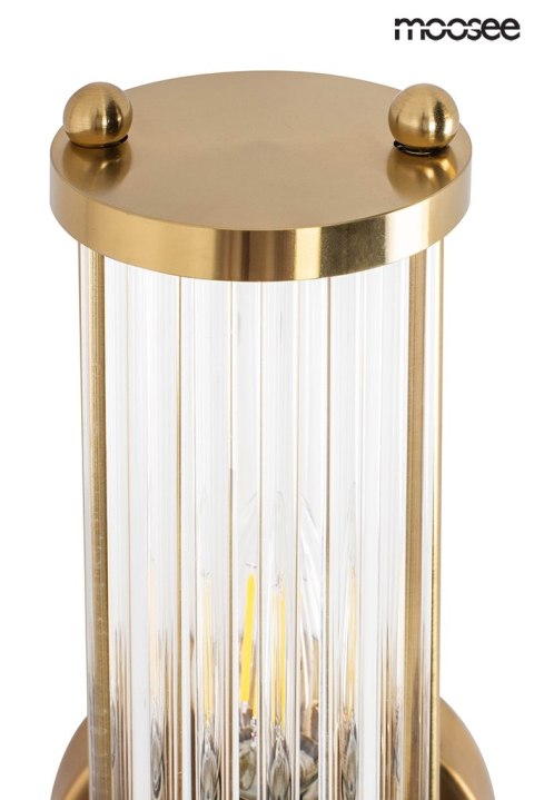 Moosee MOOSEE lampa ścienna PILAR złota