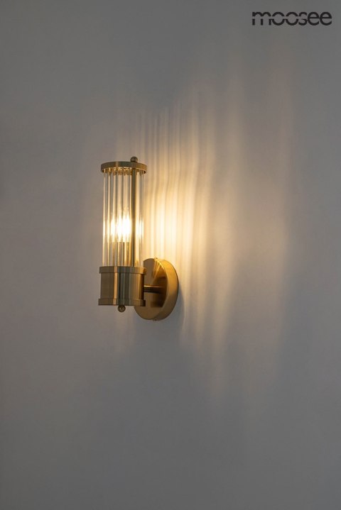 Moosee MOOSEE lampa ścienna PILAR złota