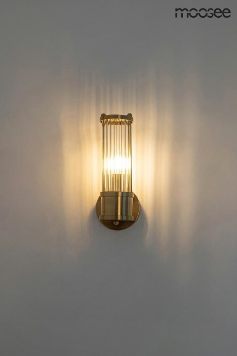 Moosee MOOSEE lampa ścienna PILAR złota