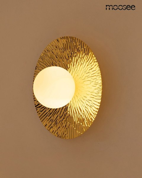 Moosee MOOSEE lampa ścienna SOUL 30 złota