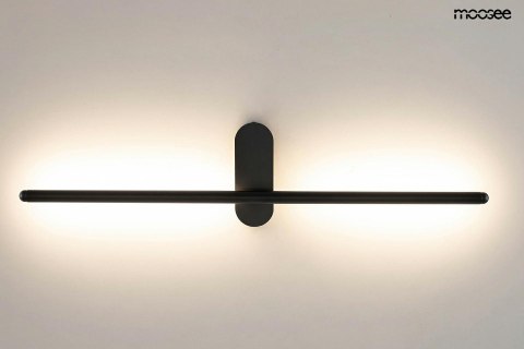 Moosee MOOSEE lampa ścienna TOBIA czarna