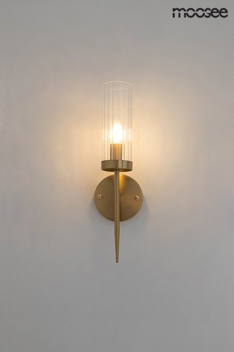 Moosee MOOSEE lampa ścienna TORCH złota