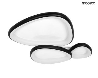 Moosee MOOSEE lampa sufitowa / plafon AREA 3 czarna
