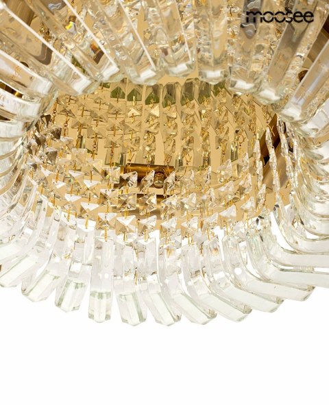Moosee MOOSEE lampa sufitowa / plafon BALUNA 50 złota