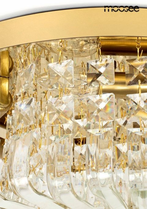 Moosee MOOSEE lampa sufitowa / plafon BALUNA 50 złota