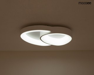 Moosee MOOSEE lampa sufitowa / plafon CELLS 2 biała