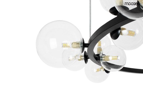 Moosee MOOSEE lampa wisząca ALURE 85 czarna