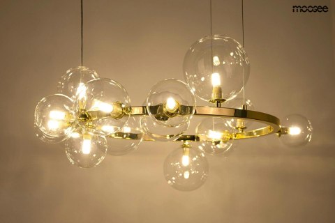 Moosee MOOSEE lampa wisząca ALURE 85 złota