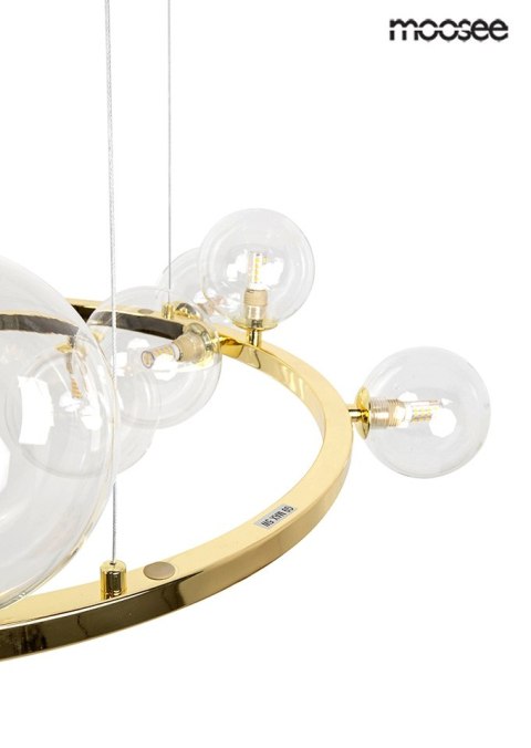 Moosee MOOSEE lampa wisząca ALURE 85 złota