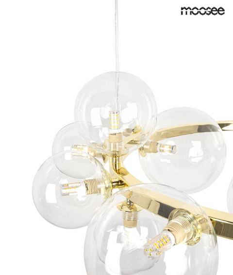 Moosee MOOSEE lampa wisząca ALURE 85 złota