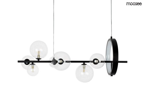 Moosee MOOSEE lampa wisząca ALURE LINE 90 czarna