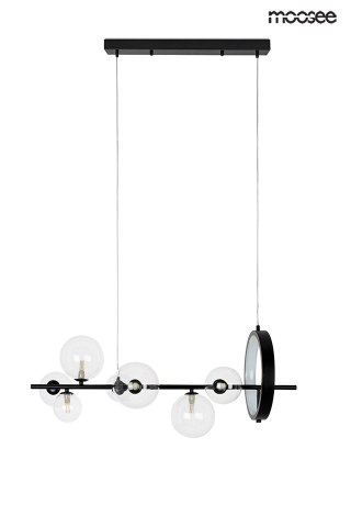 Moosee MOOSEE lampa wisząca ALURE LINE 90 czarna