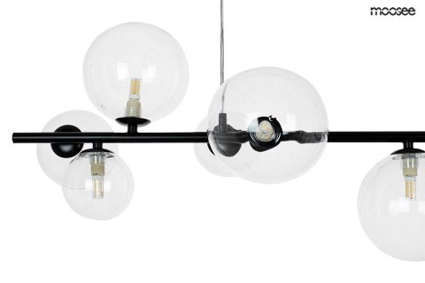 Moosee MOOSEE lampa wisząca ALURE LINE 90 czarna