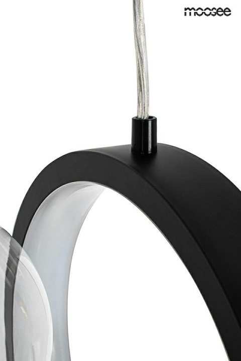 Moosee MOOSEE lampa wisząca ALURE LINE 90 czarna